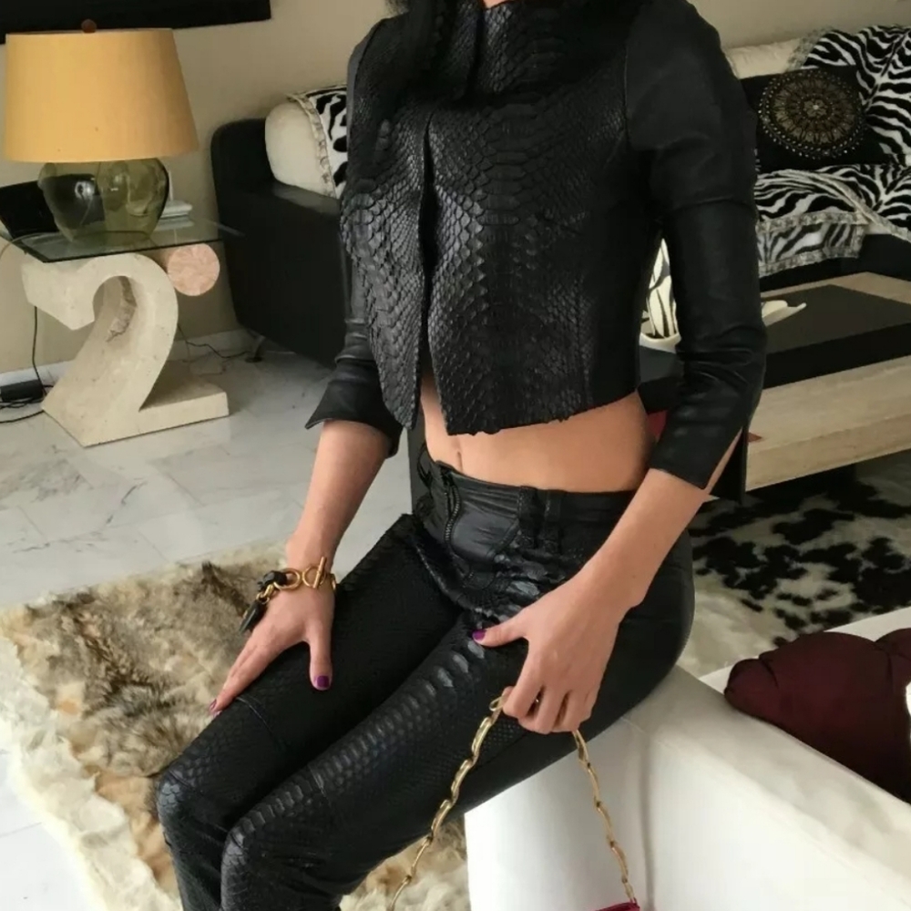 Plein sud python leather set - Picture 10 of 11